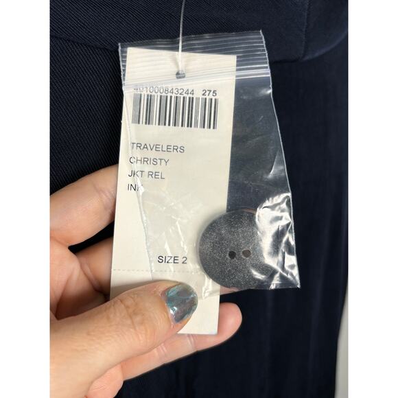 NWT Chico’s Black Soft Knit Jacket with Shawl Collar - Picture 2 of 3